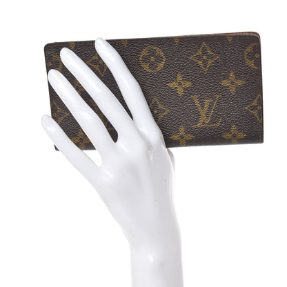 Louis Vuitton Monogram Checkbook Holder Wallet 2 of 12