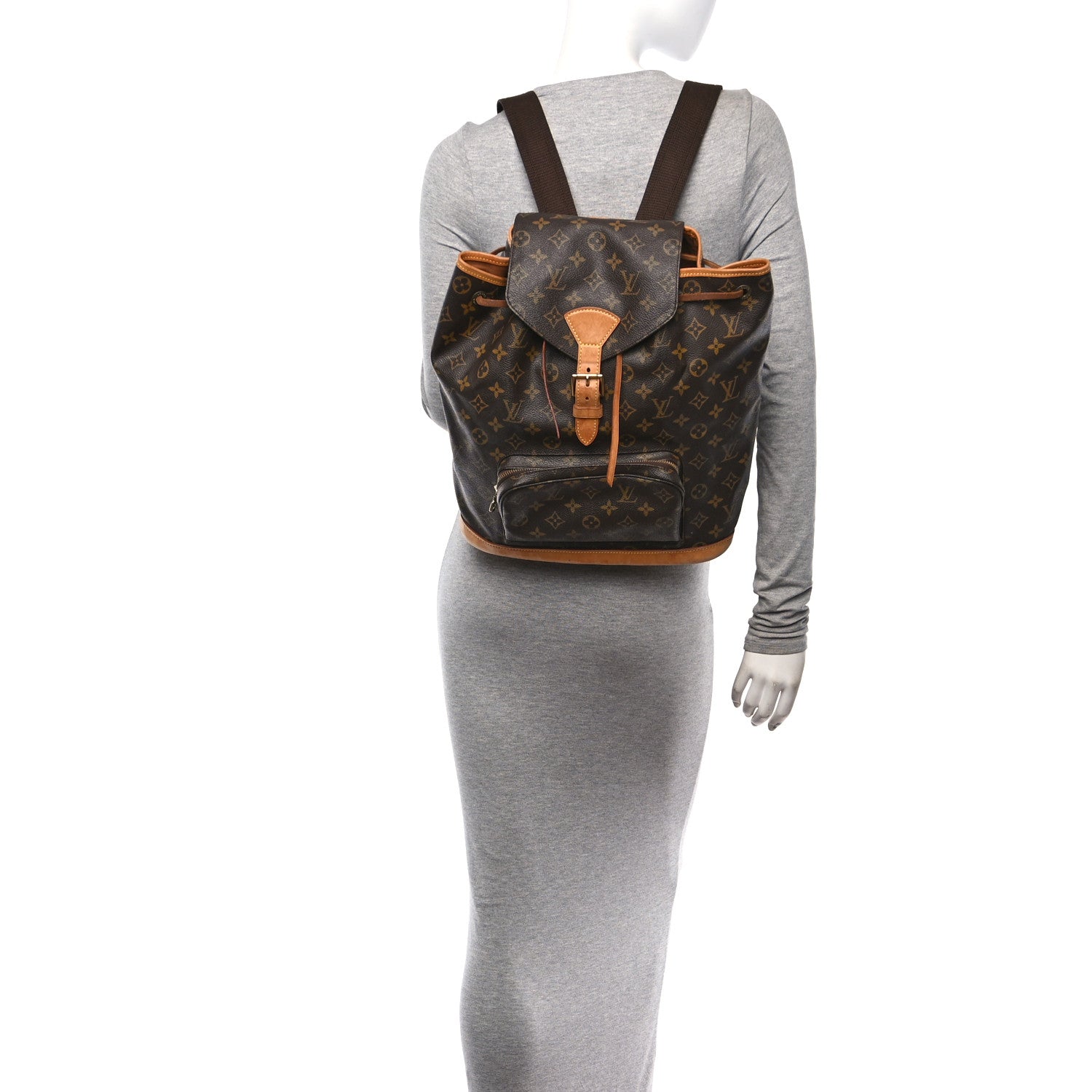 Louis Vuitton Monogram Montsouris GM Backpack 2 of 10