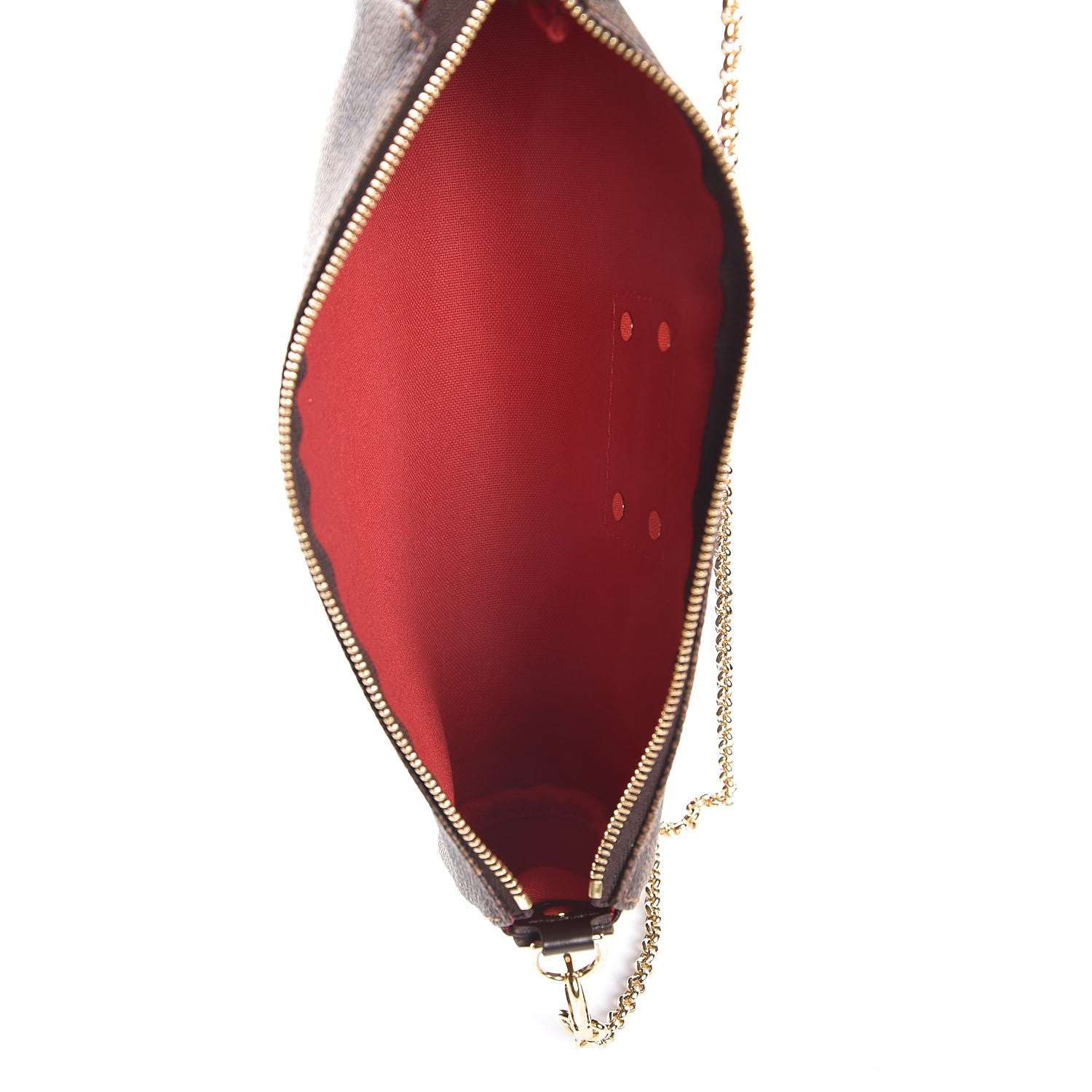 Louis Vuitton Damier Ebene Eva Clutch 5 of 8