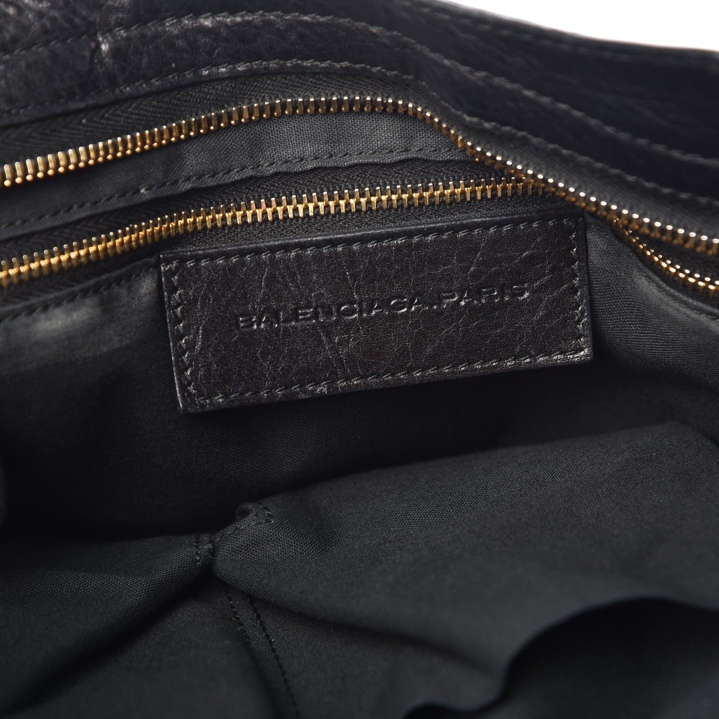 Agneau Giant 12 Gold Hardware City Black