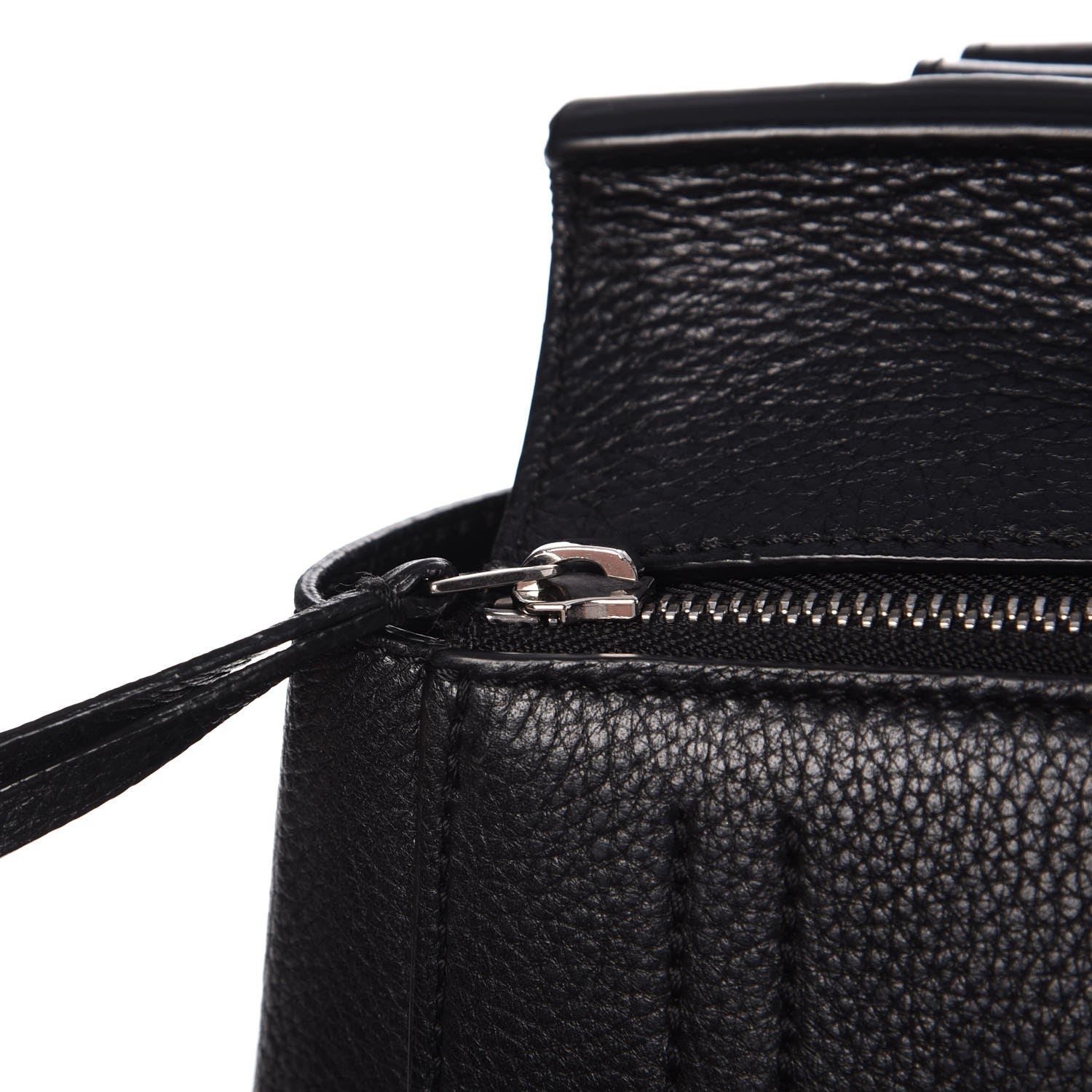 Celine Supple Calfskin Medium Edge Shoulder Bag Black 17 of 20