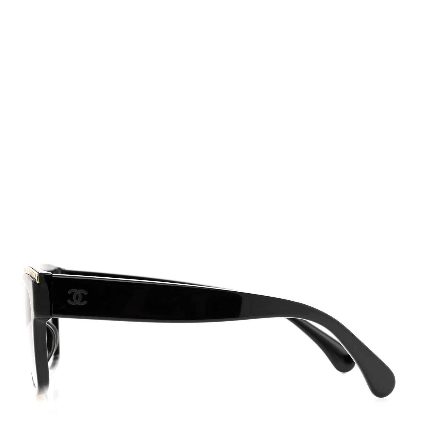 Acetate Square Sunglasses 71505-A Black Grey