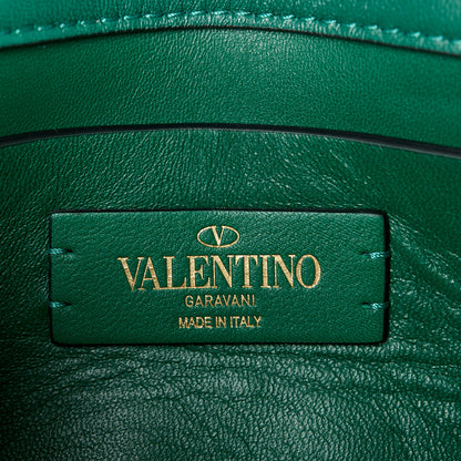 Valentino Garavani Nappa Small Roman Stud Shoulder Bag Jungle 7 of 10