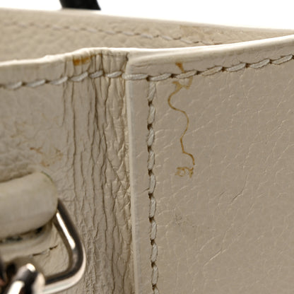 Balenciaga Calfskin Logo XXS Shopping Tote White 11 of 11