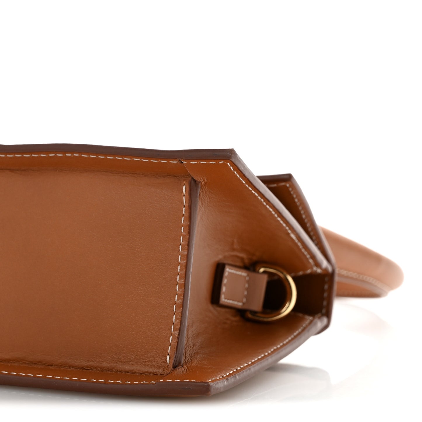 Smooth Calfskin Le Chiquito Boucle Moyen Brown