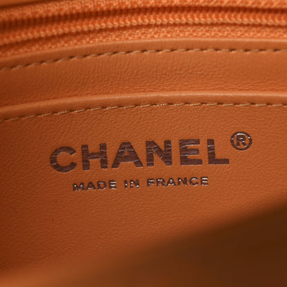 Chanel Lambskin Quilted Mini Rectangular Flap Orange 6 of 14