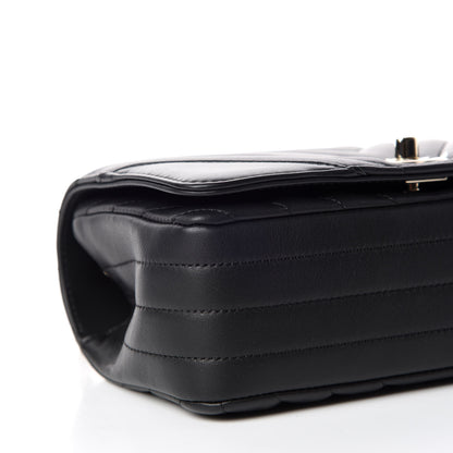 Chanel Calfskin Chevron Quilted Mini Statement Flap Black 5 of 10