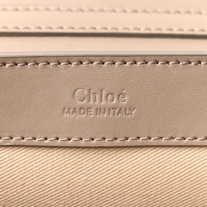 Chloe Calfskin Suede C Clutch With Chain Motty Grey 6 of 9