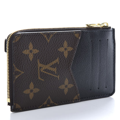 Louis Vuitton Monogram Recto Verso Card Holder Black 4 of 8