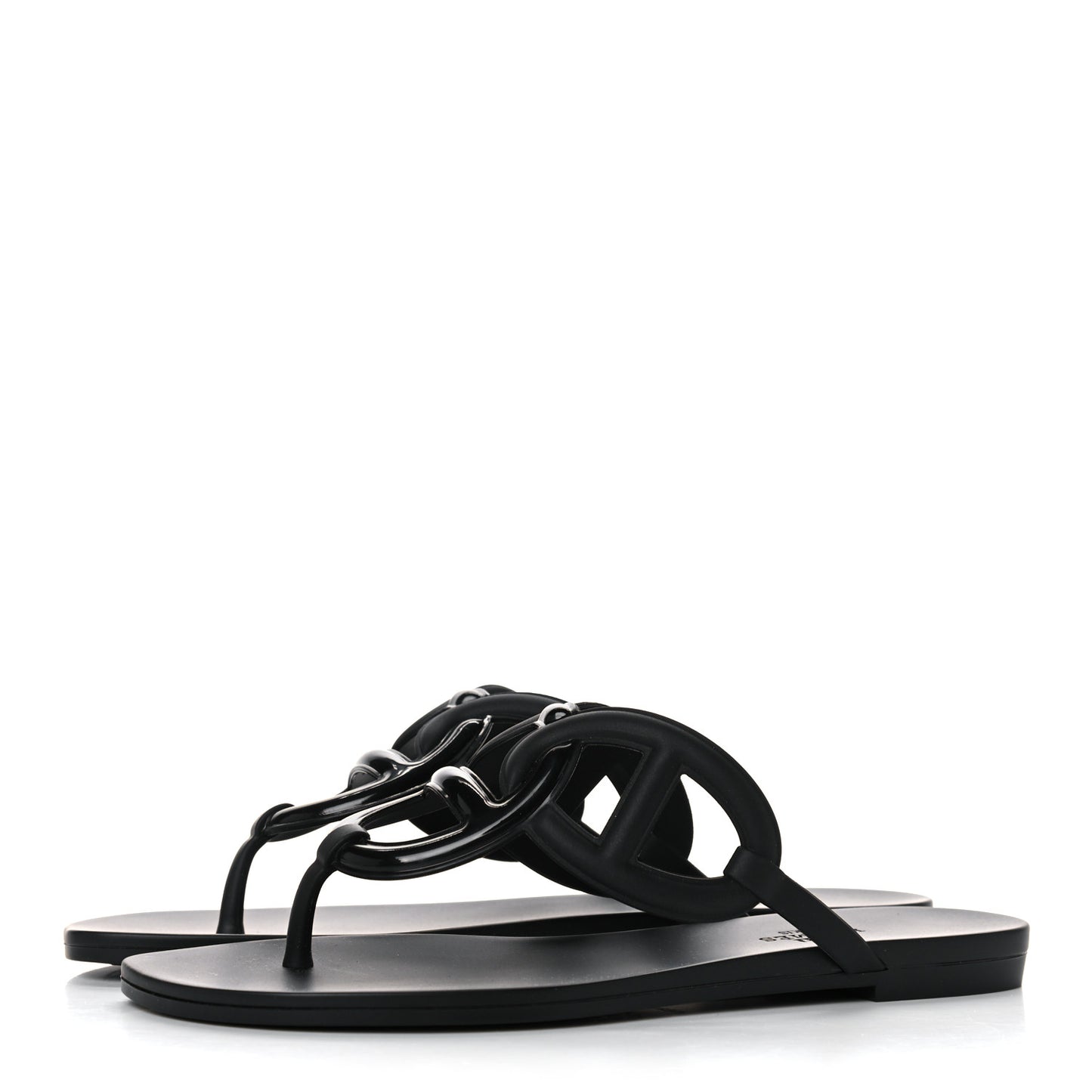 Rubber Womens Egerie Sandals 36 Black