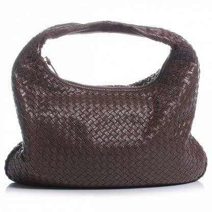 Bottega Veneta Nappa Intrecciato Large Veneta Hobo Truffle 1 of 11