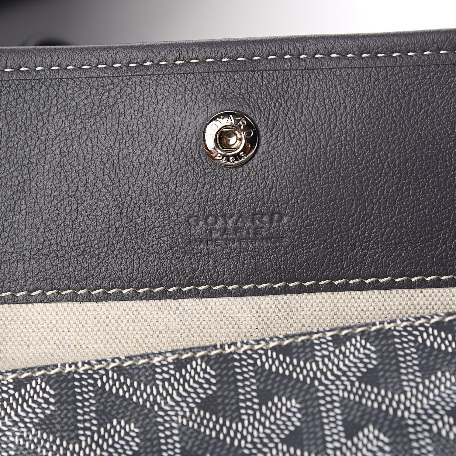 Goyard Goyardine Saint Louis GM Grey 7 of 11