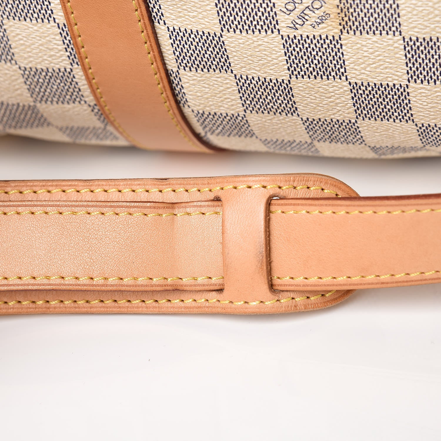 Louis Vuitton Damier Azur Keepall Bandouliere 45 15 of 15