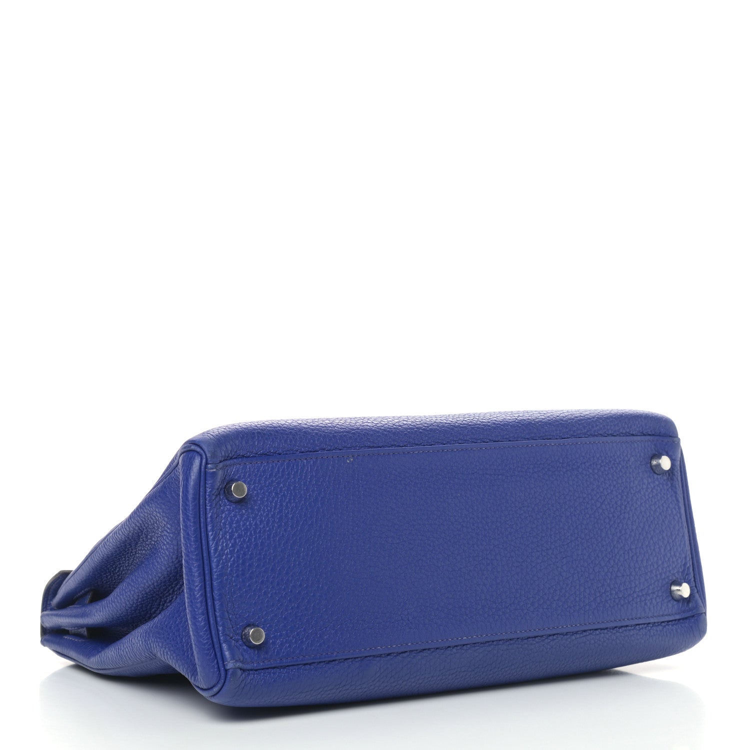 Hermes Togo Kelly Retourne 32 Bleu Electrique 4 of 15