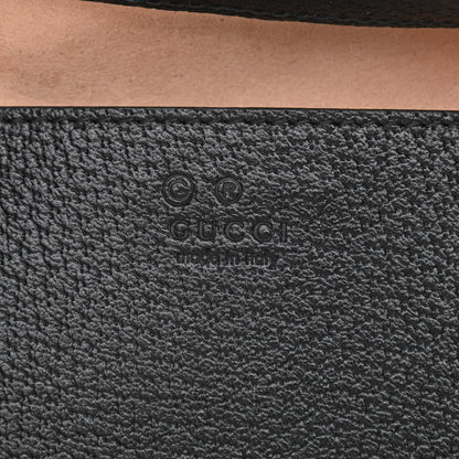 Gucci Textured Calfskin Web Small Ophidia Tote Bag Black 5 of 9