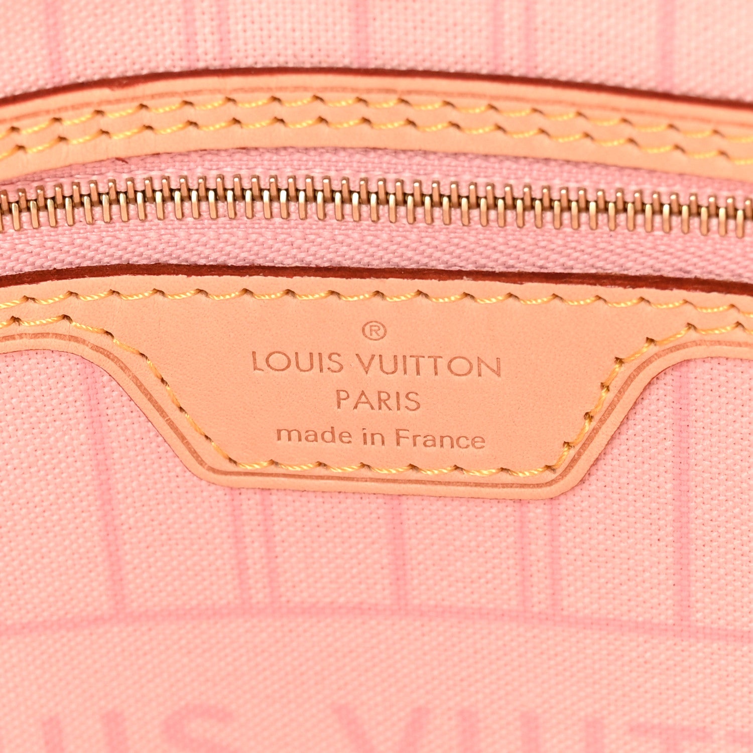 Louis Vuitton Damier Azur Neo Neverfull MM Rose Ballerine 7 of 10