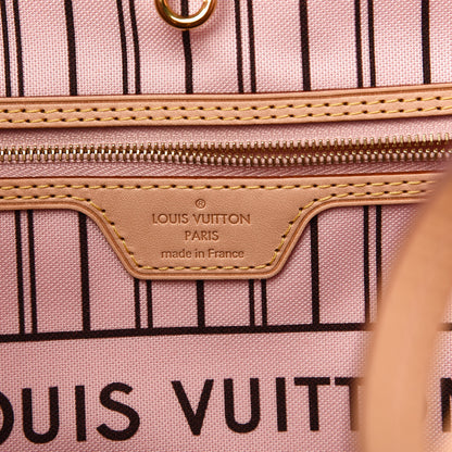 Louis Vuitton Monogram Neo Neverfull MM Rose Ballerine 6 of 9