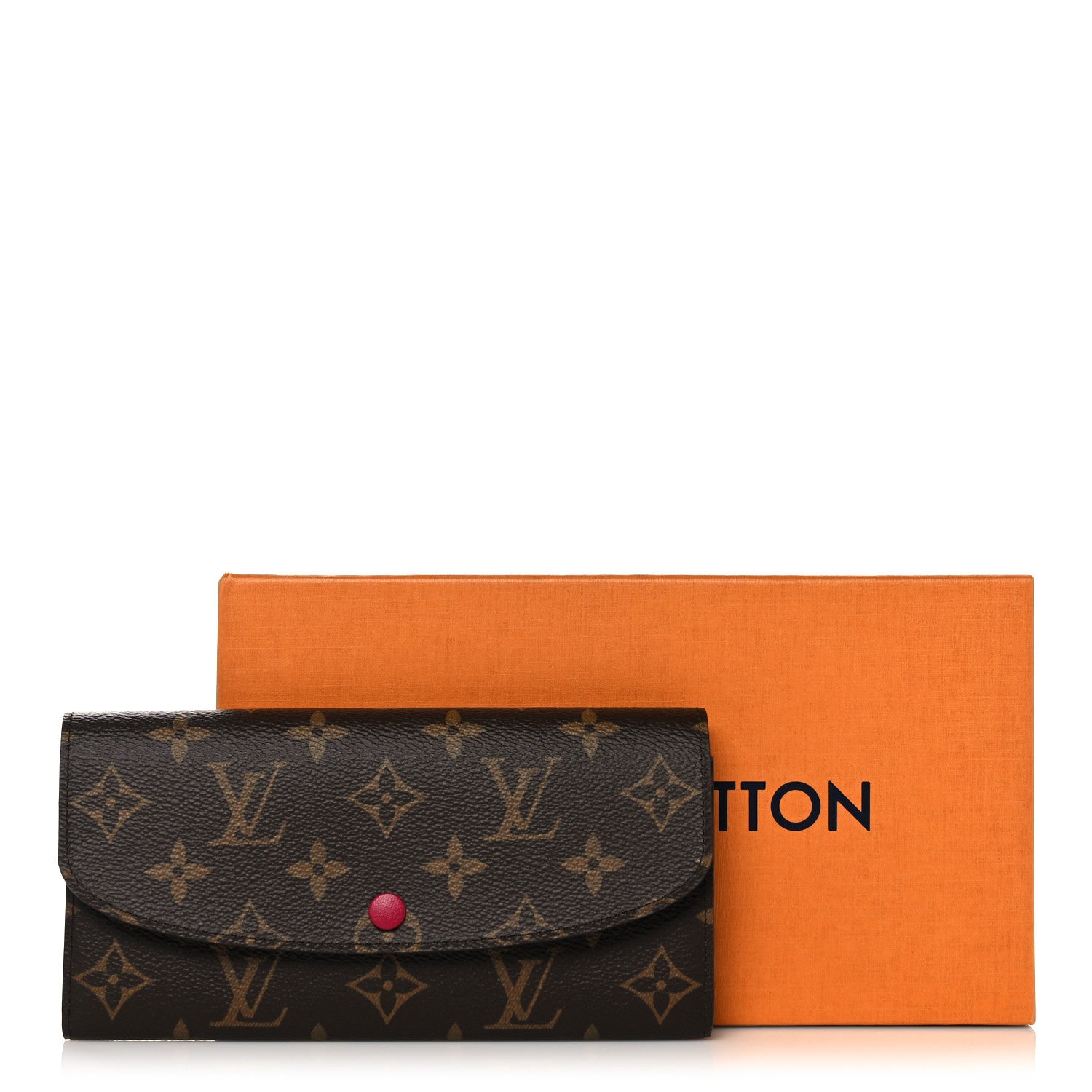 Louis Vuitton Monogram Emilie Wallet Fuchsia 10 of 10