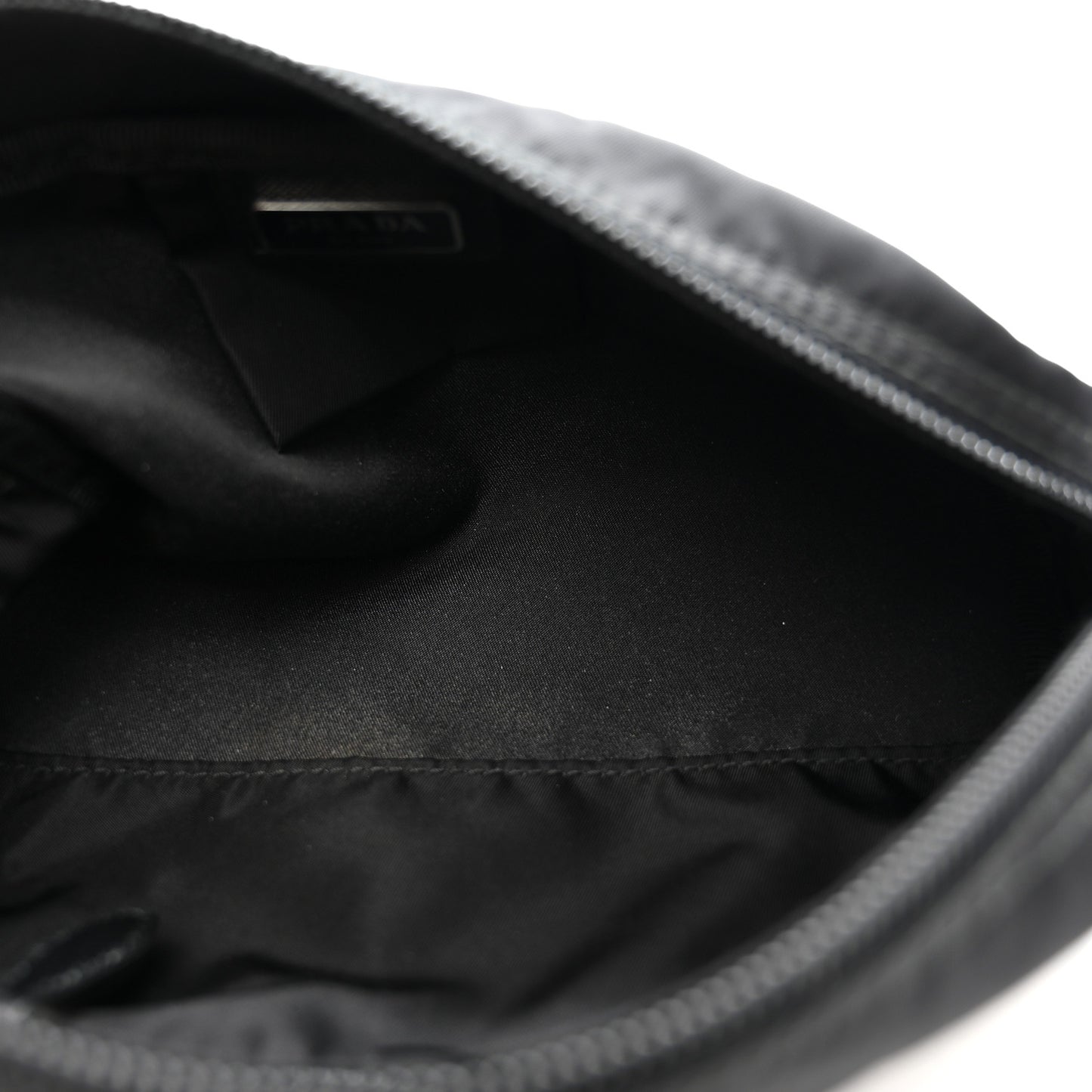 Nylon Vela Cosmetic Pouch Black