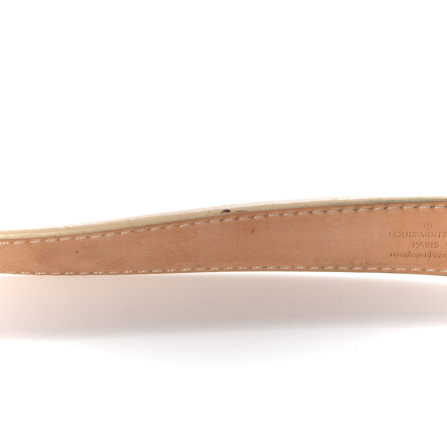Louis Vuitton Damier Azur 25mm Belt 80 32 12 of 13