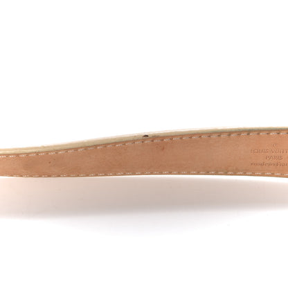 Louis Vuitton Damier Azur 25mm Belt 80 32 12 of 13