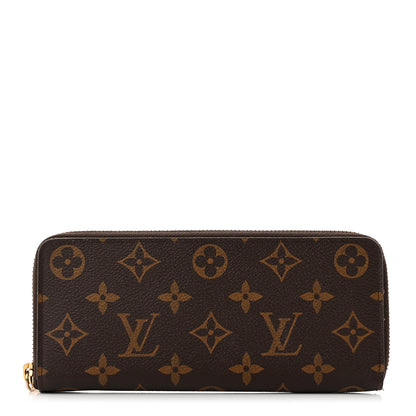 Louis Vuitton Monogram Clemence Wallet Fuchsia 1 of 7