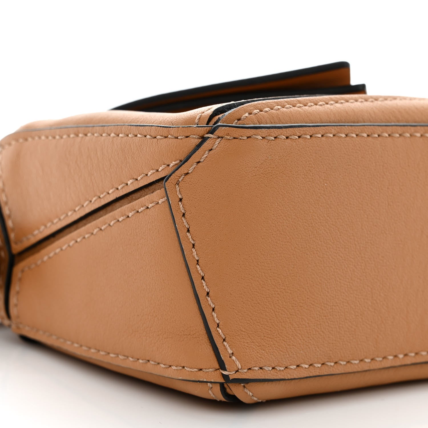 Loewe Calfskin Nano Puzzle Bag Tan 10 of 11