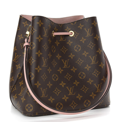 Louis Vuitton Monogram Neonoe MM Rose Poudre 3 of 8