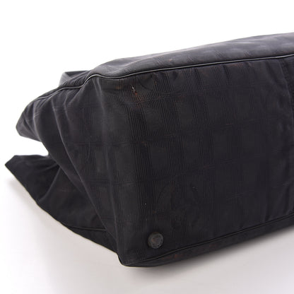 Chanel Nylon Large Travel Tote Black 5 of 13