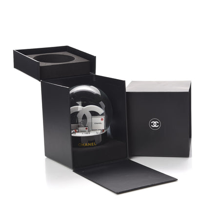 Chanel Glass CC Shopping Bag Snow Globe 5 of 5