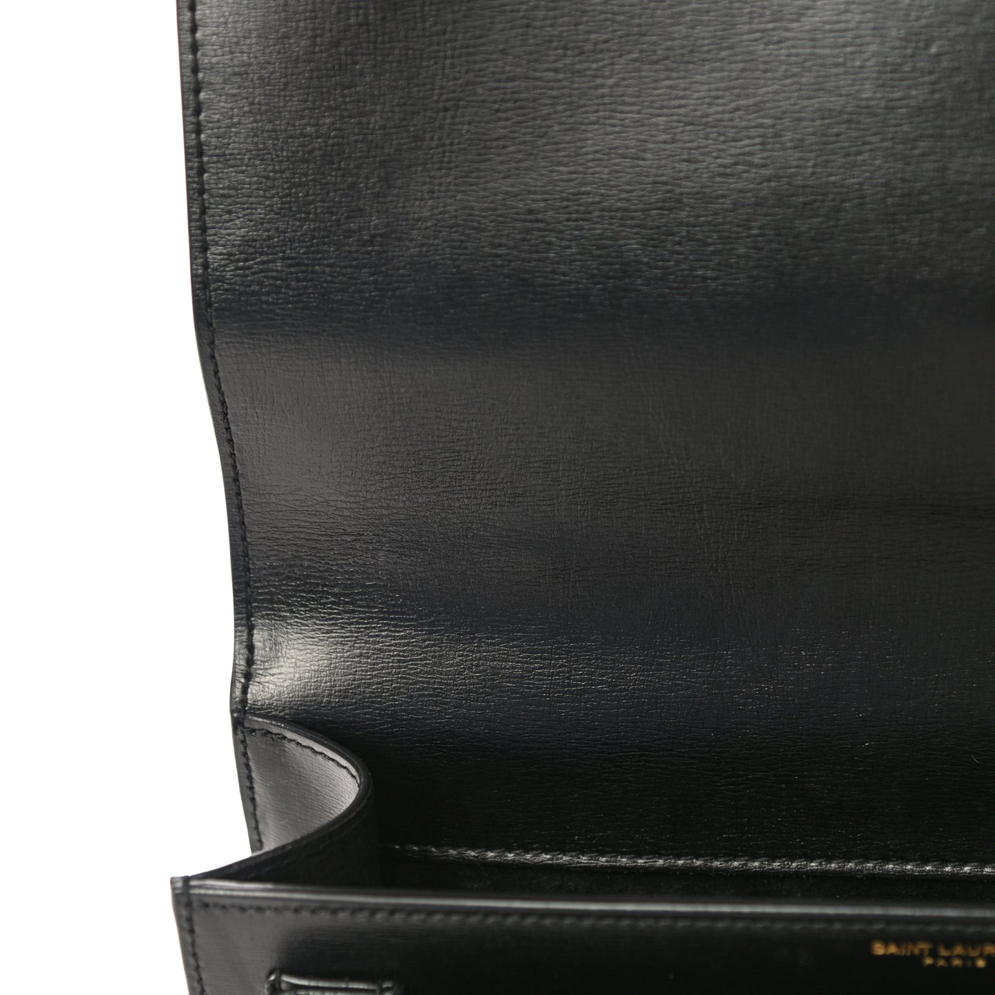 Smooth Calfskin Medium Monogram Sunset Satchel Black