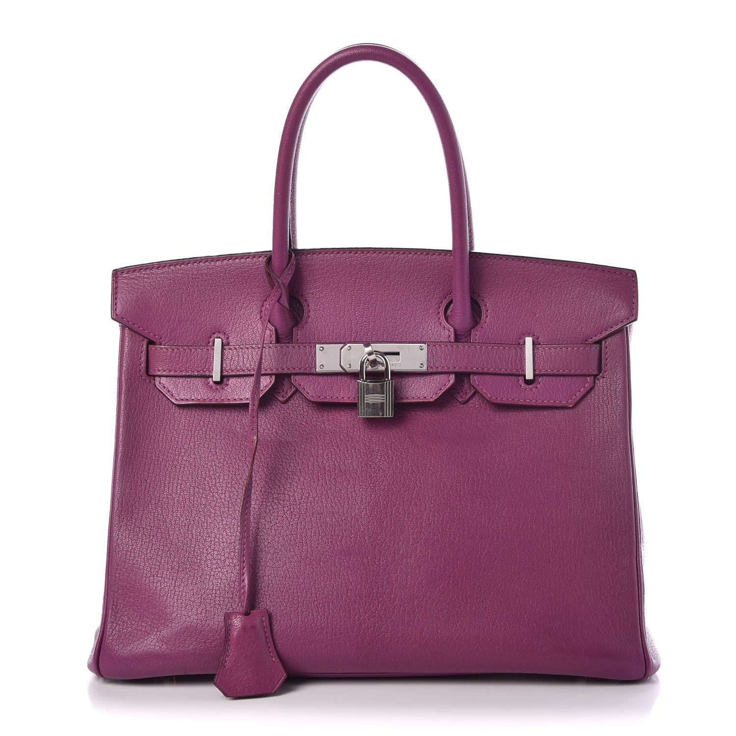 Hermes Chevre de Coromandel Birkin 30 Cyclamen 1 of 7