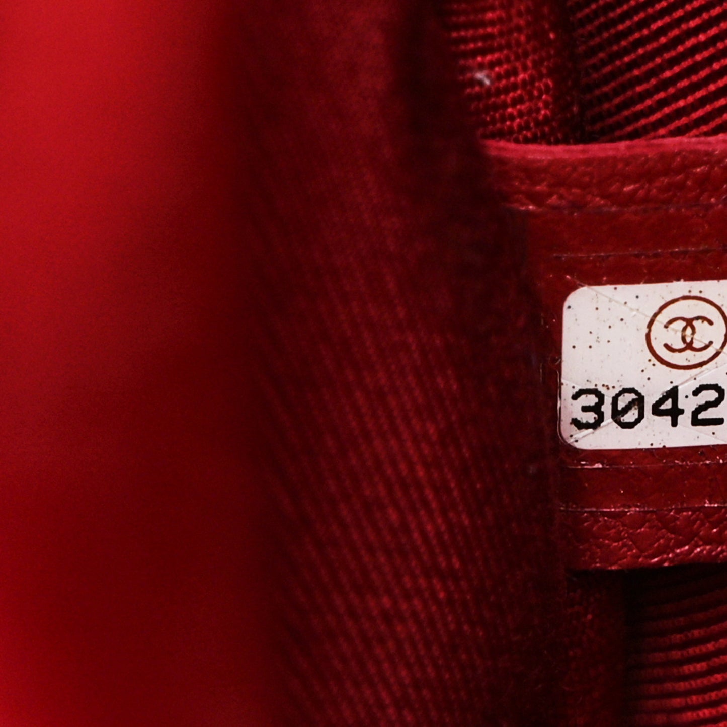 Goatskin Quilted Large Chanel 19 Flap Red