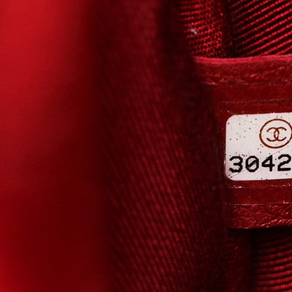 Chanel Goatskin Quilted Large Chanel 19 Flap Red 7 of 10