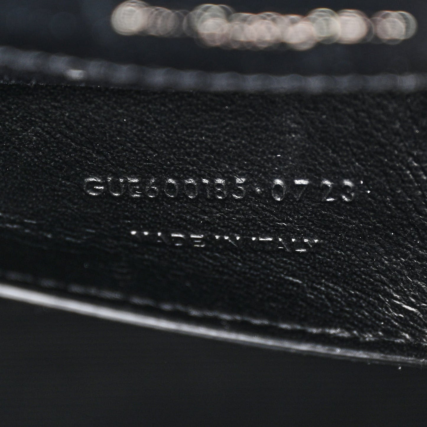 Grain De Poudre Textured Mixed Matelasse Triquilt Medium Monogram Monochrome Satchel Black