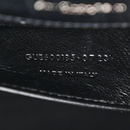 Saint Laurent Grain De Poudre Textured Mixed Matelasse Triquilt Medium Monogram Monochrome Satchel Black 7 of 11