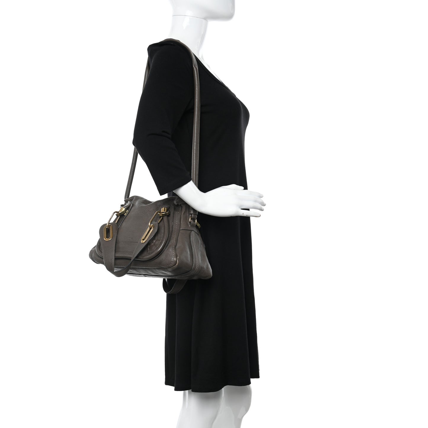 Calfskin Small Paraty Khaki