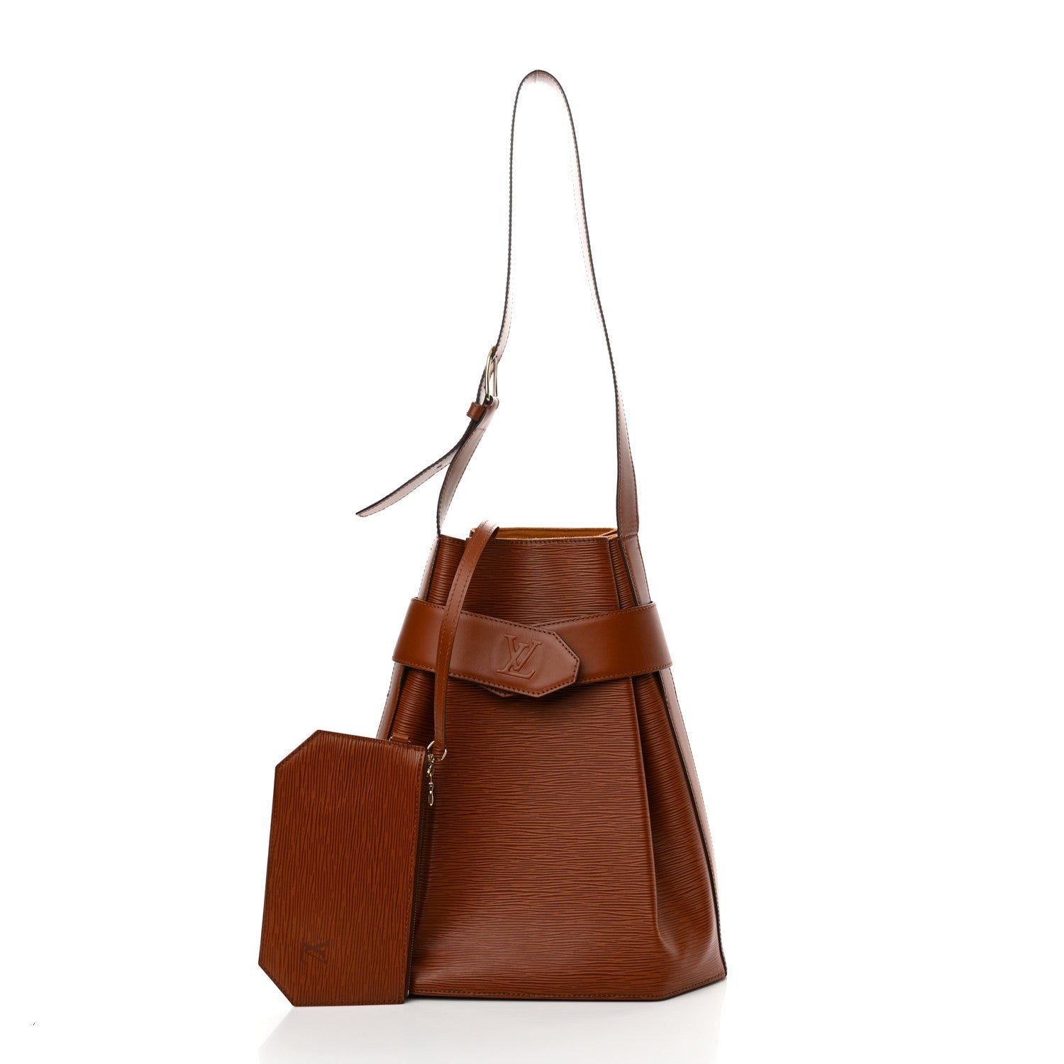 Louis Vuitton Epi Sac D'epaule GM Kenyan Fawn 3 of 13