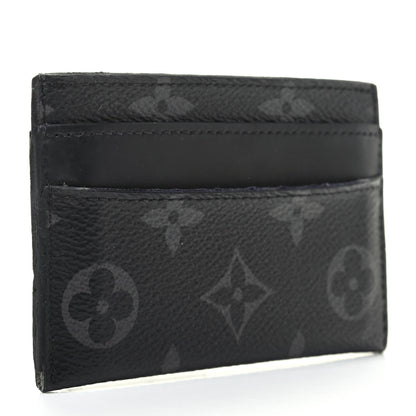 Louis Vuitton Monogram Eclipse Porte-Cartes Double Card Holder 3 of 8