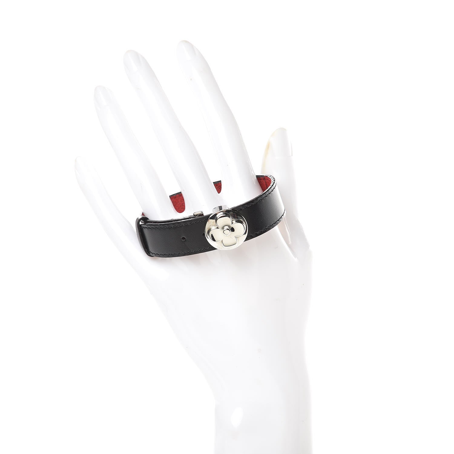 Louis Vuitton Mat Monogram Wish Bracelet Black 2 of 6