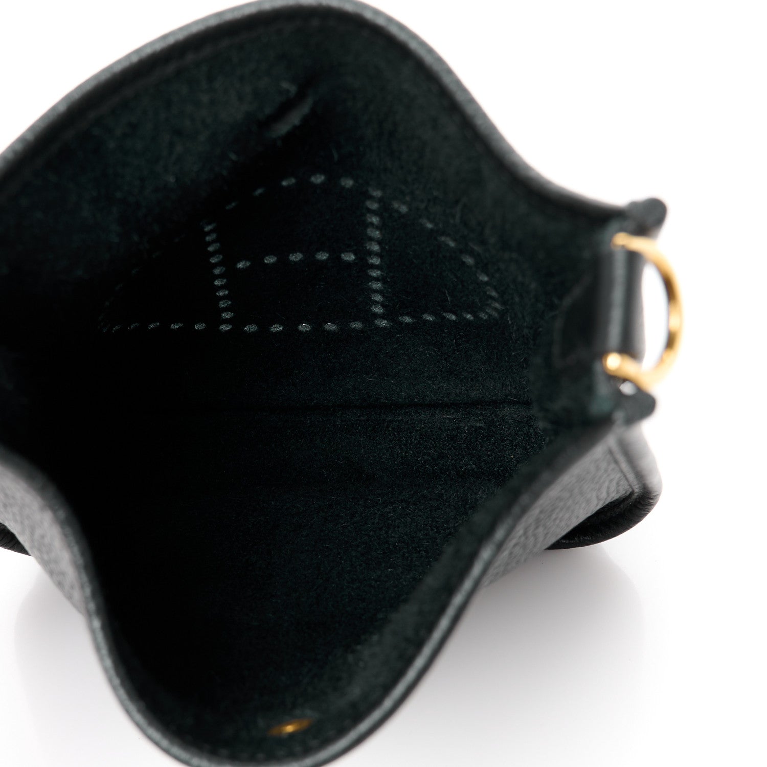 Hermes Taurillon Clemence Amazone Evelyne TPM Black Ebene 5 of 11