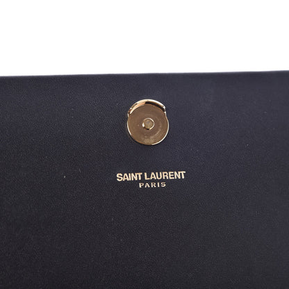 Saint Laurent Smooth Calfskin Medium Classic Monogram Kate Tassel Satchel Black 6 of 11