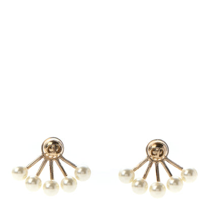 Christian Dior Pearl La Peite Tribale Earrings 1 of 4