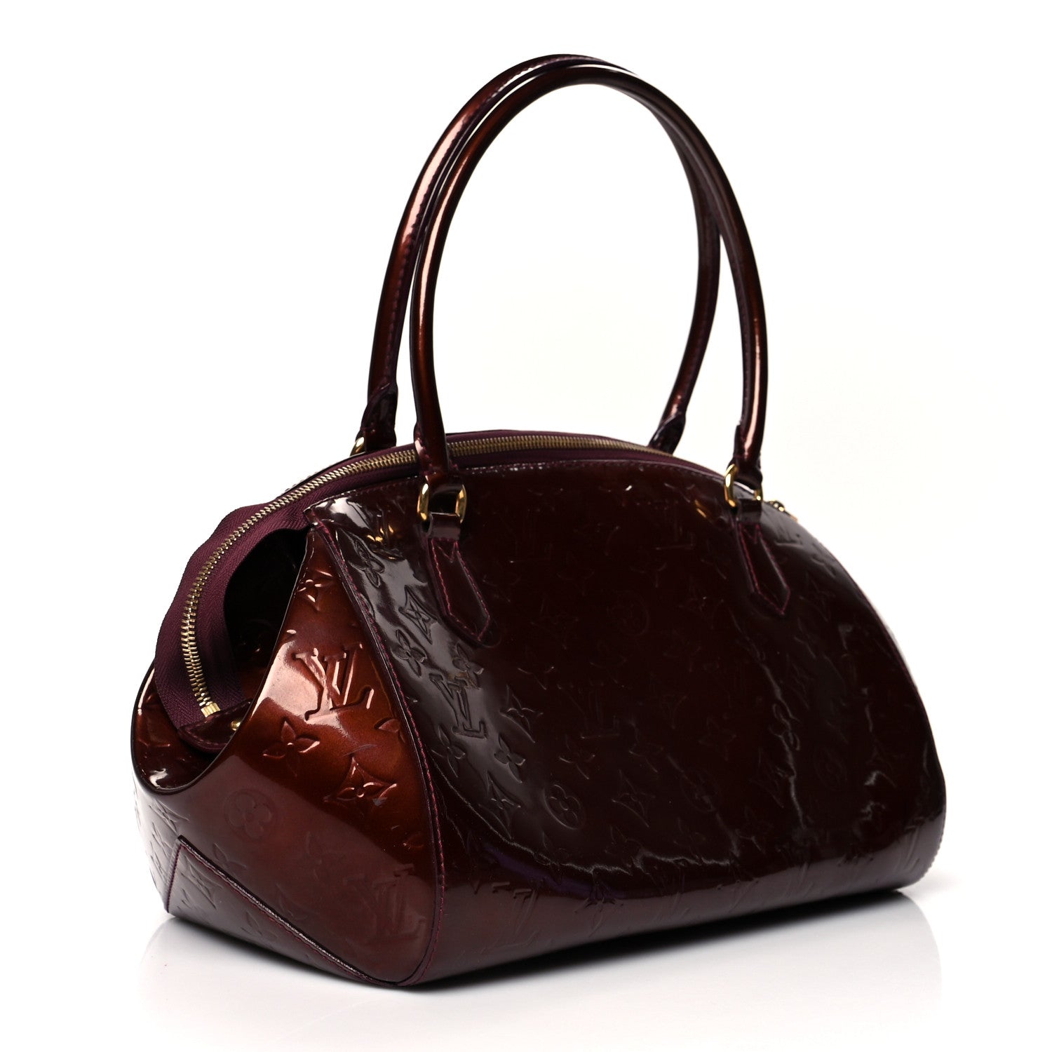 Louis Vuitton Vernis Sherwood GM Rouge Fauviste 3 of 11