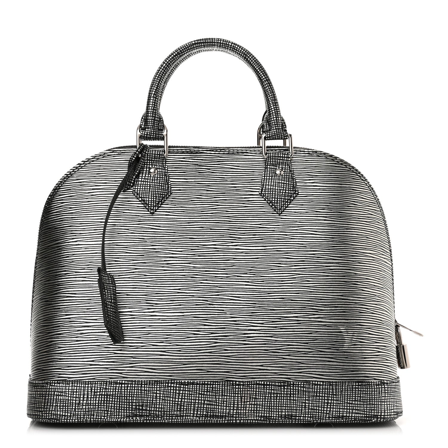 Louis Vuitton Metallic Epi Alma PM Black Silver 1 of 10