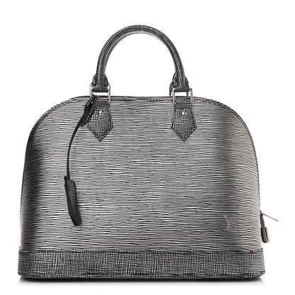 Louis Vuitton Metallic Epi Alma PM Black Silver 1 of 10