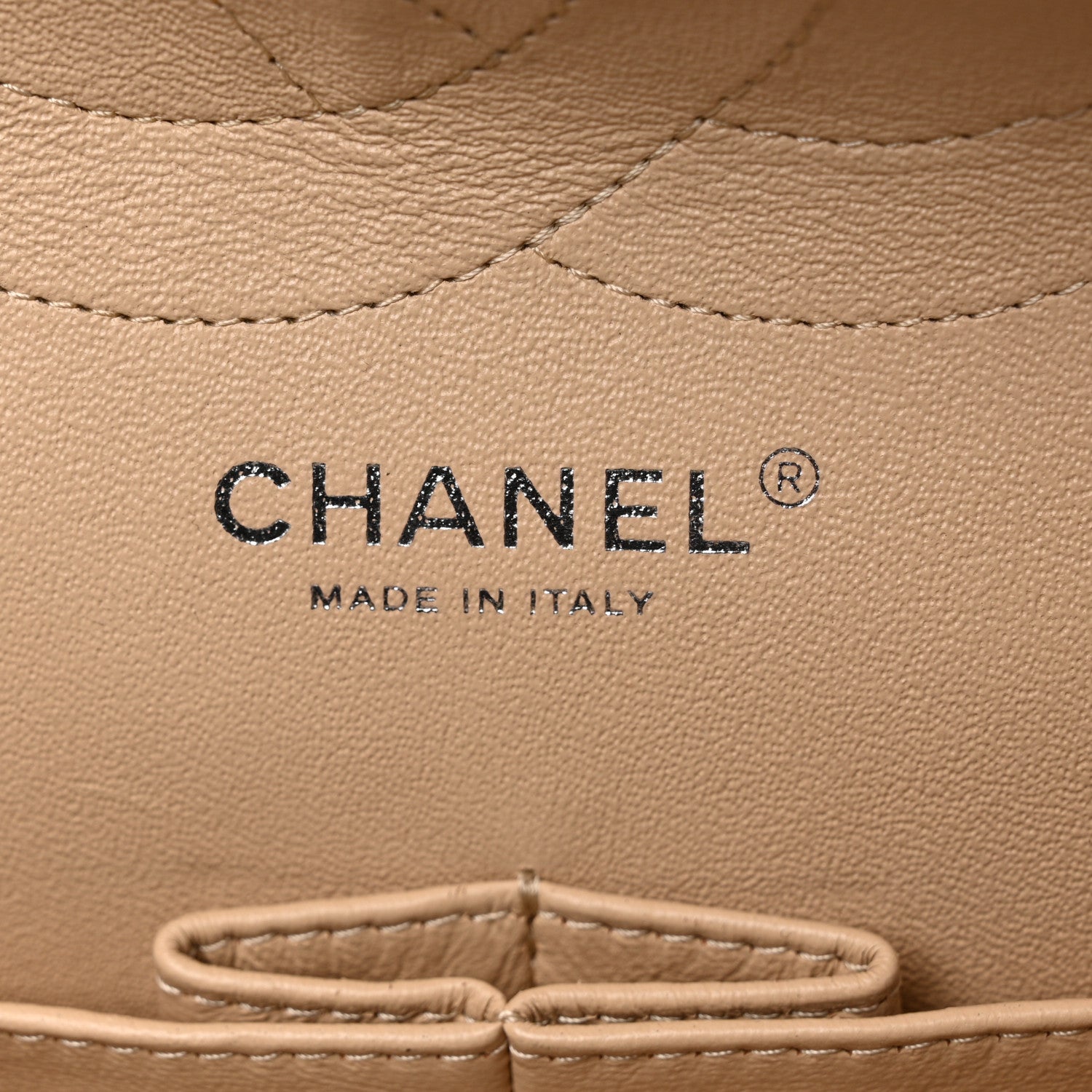 Chanel Caviar Quilted Jumbo Double Flap Beige 6 of 10