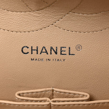 Chanel Caviar Quilted Jumbo Double Flap Beige 6 of 10