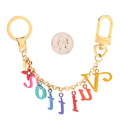 Louis Vuitton New Wave Key Chain Bag Charm Multicolor 2 of 5