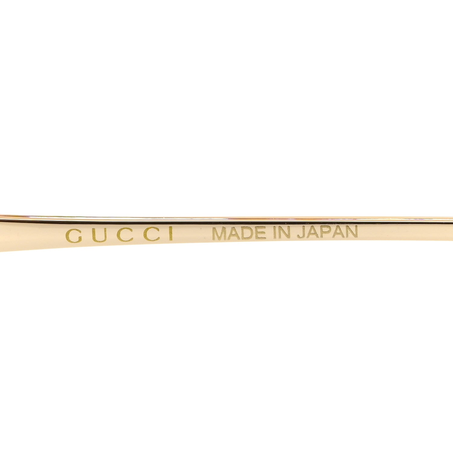 Gucci Metal Oversized Sunglasses GG0646S Gold Brown 6 of 8